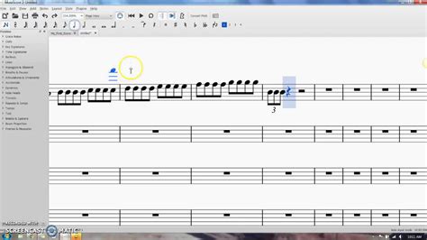 How to make triplets in musescore - Hi, Just trying to create a simple drum part with 8th-note triplets on a closed hi-hat, kick on 1 and 3, and snare on 2 and 4 in 4/4. I select 8th note in the Note Input thing at the top. I select Notes>Tuplets>Triplet. Doing just this changes the Note Input to 16th-note even though I selected 8th-note. Which of course adds 16th-note triplets.